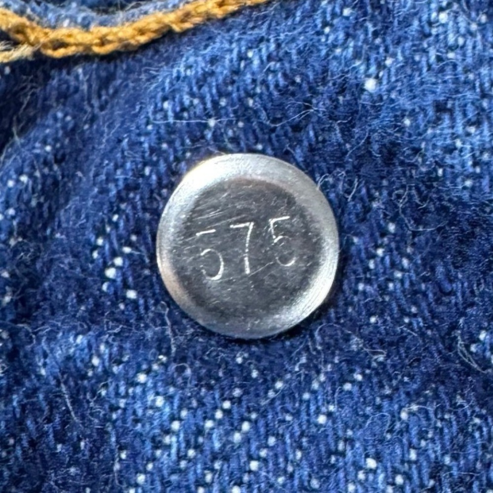 Vintage Levis 517 Orange Tab Mens 40x30 Bootcut Jeans USA Made Dark Wash Denim - Picture 6 of 15